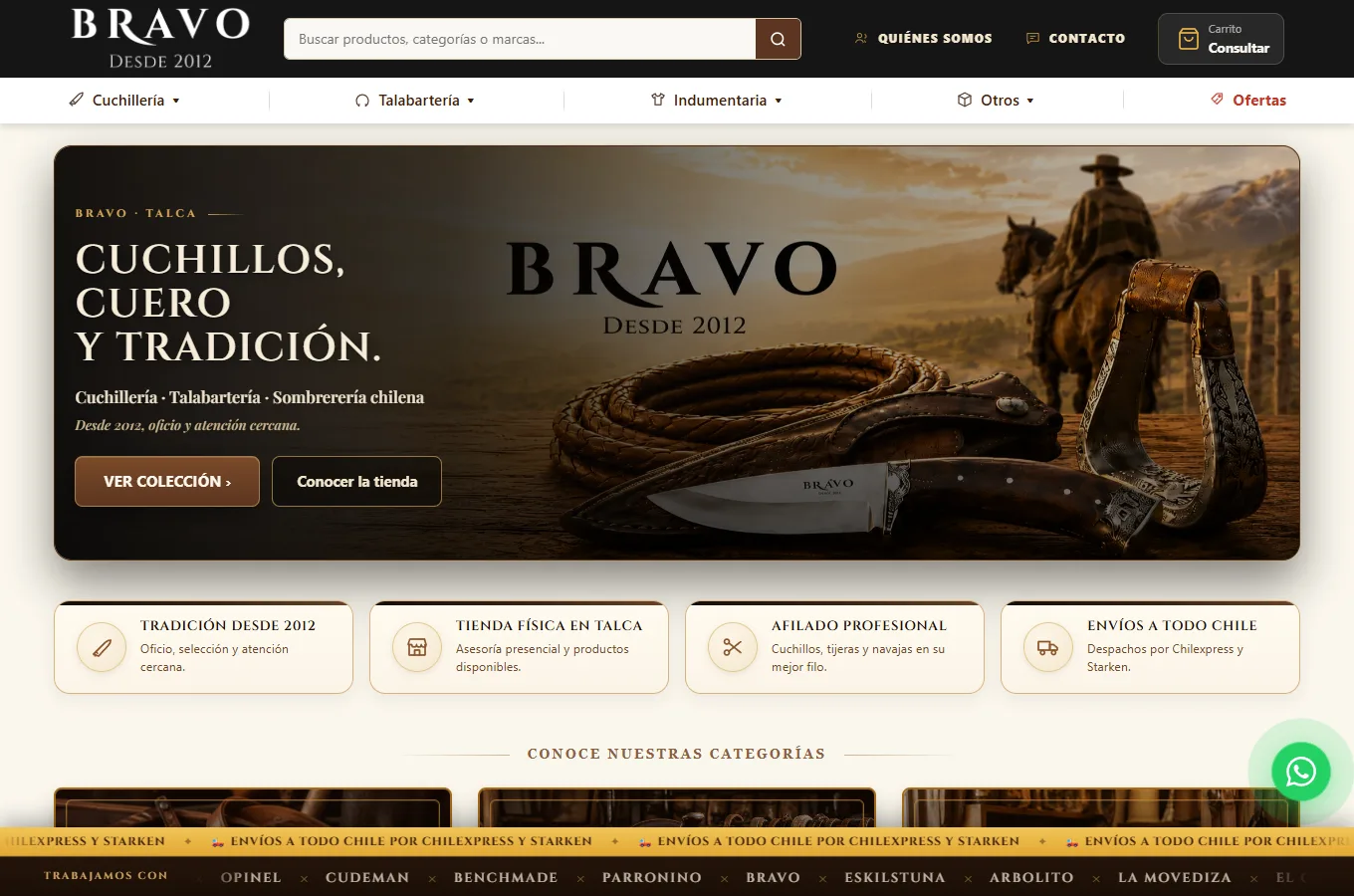 Tienda online real con catálogo y carrito de compras, desarrollada por Luis Reyes